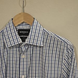 Bonobos Stretch Tailored Fit Button Down 15.5/34